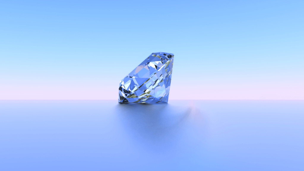 blue diamonds